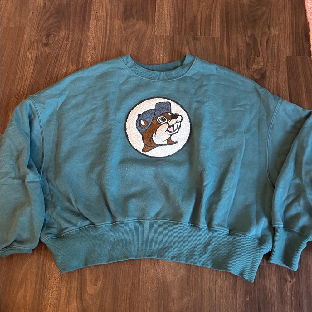 Embroidered Buc-ee’s sweatshirt